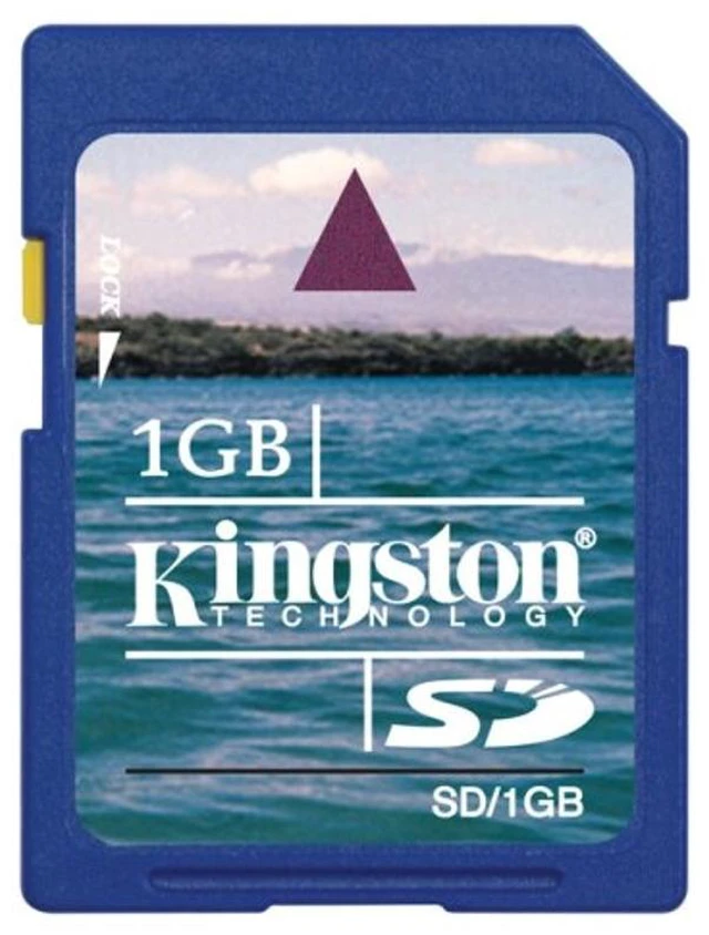 Main image of Kingston 1 GB SD Card SD/1GBKR