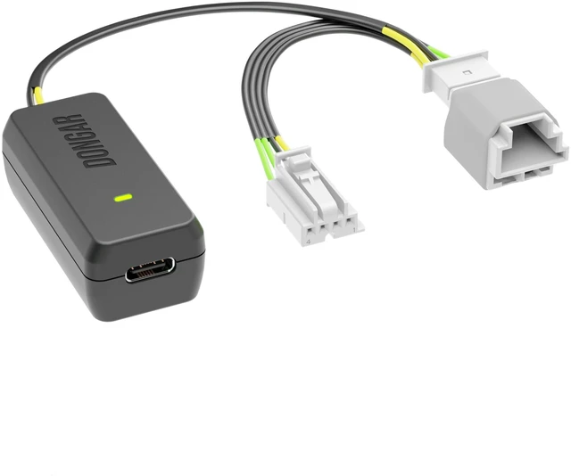 Main image of Dongar Classic - Dash cam Power Adapter (4-Pin Type M) for Mercedes Vehicles Compatible with Various Models. Built-in USB Power Source, Connect to Rearview Mirror, Easier & quicker than a hardwire kit