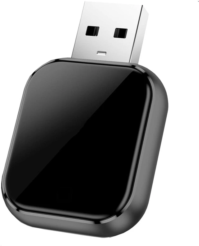 Main image of Mini CarPlay Wireless Adapter for Apple iPhone - Converts Wired to Wireless CarPlay Adapter, CarPlay Dongle Stick for Apple Wired CarPlay Cars & for iPhone iOS 10+, USB & Type-C, Plug &