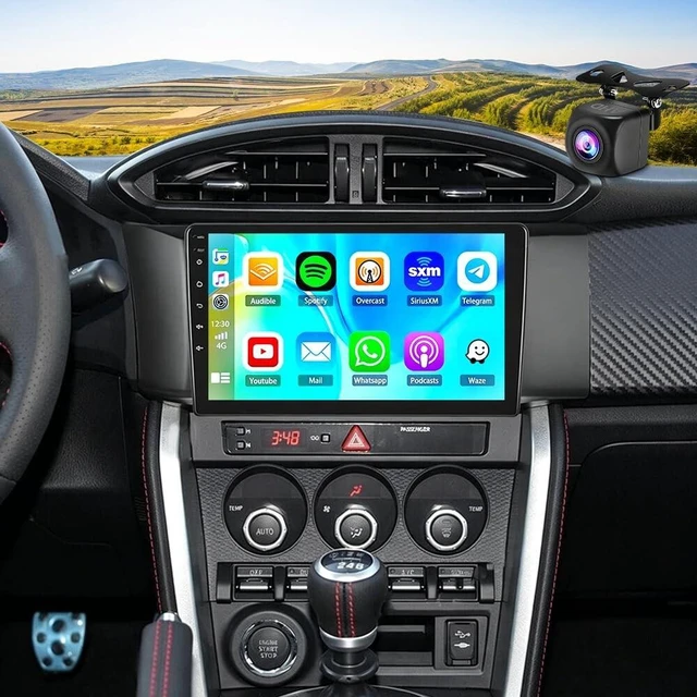 Main image of Car Stereo for Subaru BRZ 2012-2016 Double Din Android 14 Car Radio Head Unit with Carplay Android Auto Bluetooth Navi SWC Split Screen 9" Touchscreen GPS WiFi Navi FM Backup Camera, 2+32G