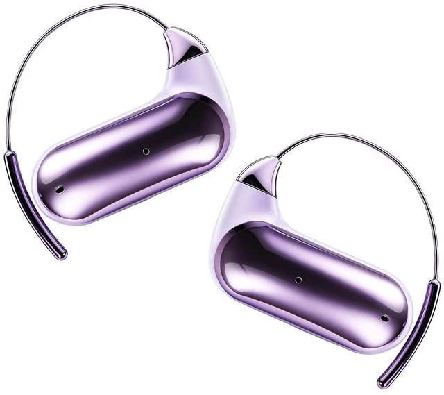 Main image of PPBP Open Ear Headphones Wireless Bluetooth 6.1,Open Ear Earbuds with Ergonomic Earhooks, 40H Playtime Sports Wireless Earbuds, IPX6 Waterproof Headphones for Running,Cycling, Purple