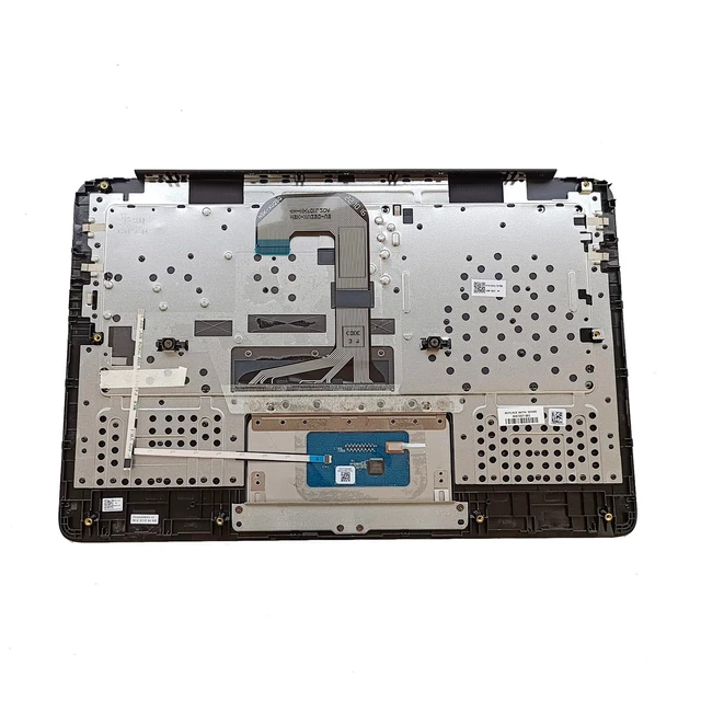 Alt view image 3 of 5 - M47207-001 Replacement for HP Chromebook 14 G7 CB E 14 G7 CElN4500 Laptop Upper case Palmrest Assembly with Non-Backlit US Keyboard and Touchpad Black