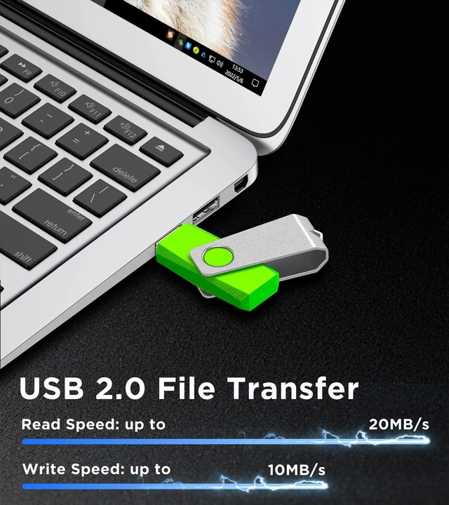 Alt view image 2 of 5 - USB Flash Drive 2GB 10 Pack TEWENE USB 2.0 Memorty Stick Thumb Drive Pack