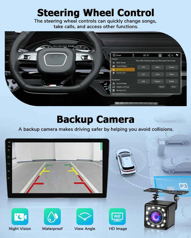 Alt view image 5 of 5 - Realdio Car Stereo for Mitsubishi Lancer EX 2008-2017