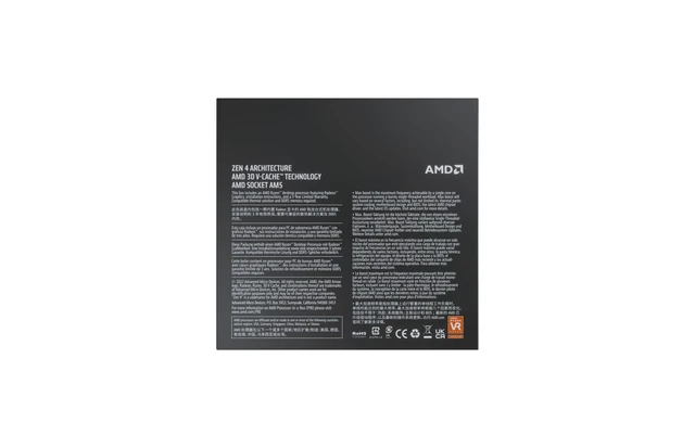 Alt view image 4 of 4 - AMD Desktop Ryzen 7 7700X3D Processor