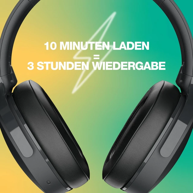 Alt view image 5 of 5 - Skullcandy Hesh Evo Wireless Over-Ear Bluetooth Headphones