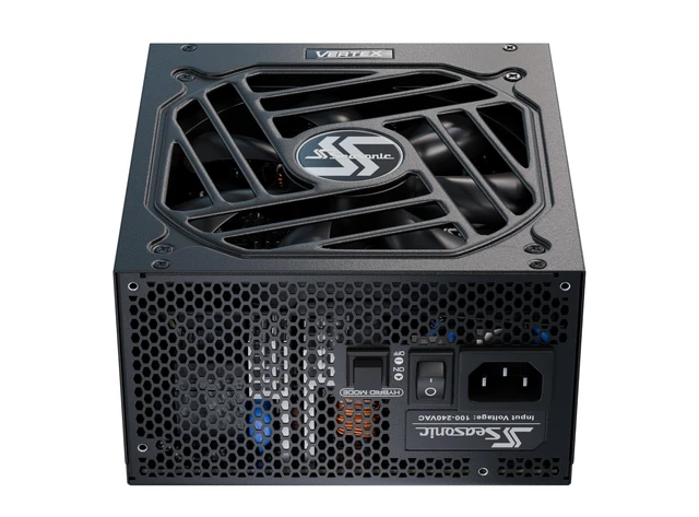 Alt view image 2 of 5 - Seasonic Vertex GX-1000-1000W - 80+ Gold - ATX 3.0 & PCIe 5.0 Ready - Fully Modular - Premium Japanese Capacitors - 12 Year Warranty - Nvidia RTX 40/50 & AMD GPU Compatible