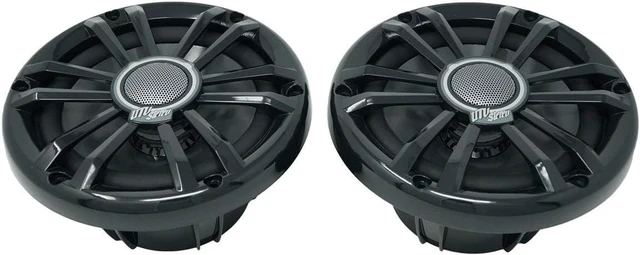 Alt view image 5 of 5 - UTV Stereo Signature Series 6.5 500W Coaxial RGB LED Powersports Speakers
