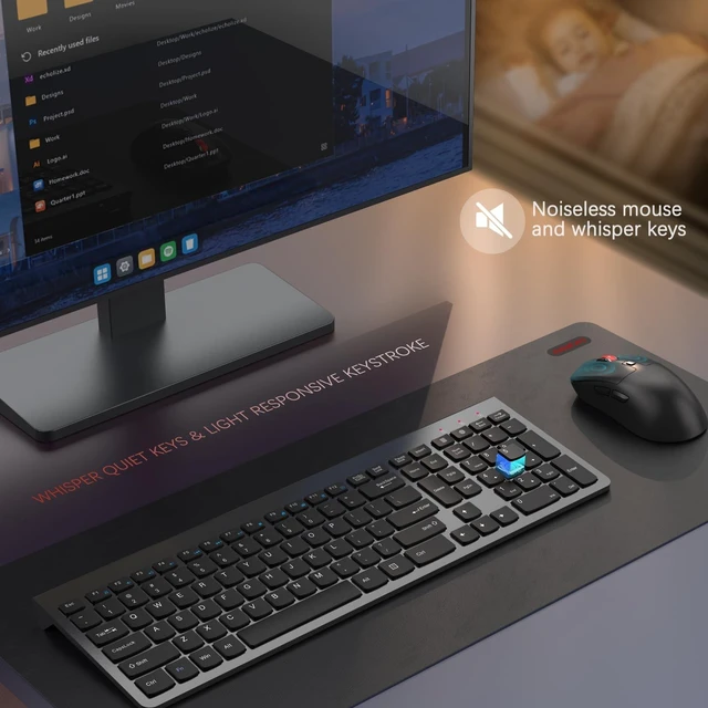 Alt view image 4 of 5 - Keyboard and Mouse (8)