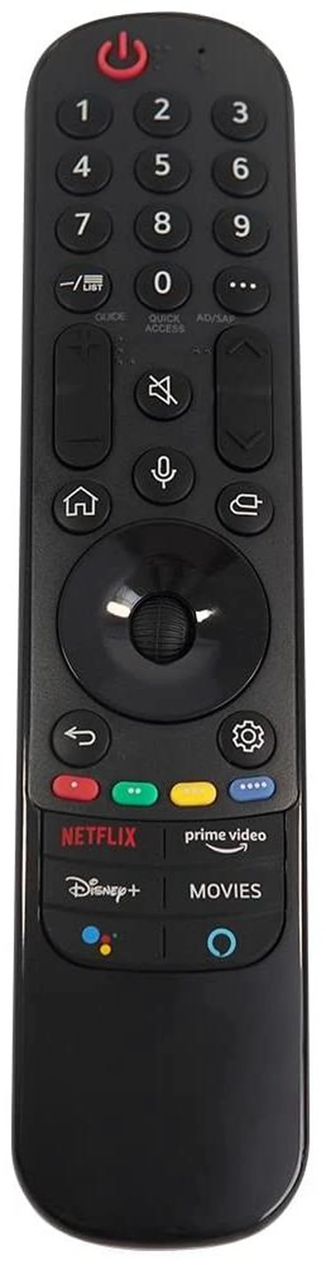 Main image of AN-MR21GA Replacement Voice Remote Control for LG Smart TV A1,C1,G1,90,99,UP8770,UP8000,UP8070,NanoCell 75,80,90,99 Series (MR21GA Movies)