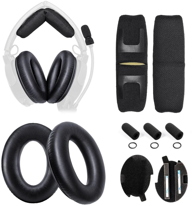 Main image of Voarmaks Ear Pads Upgrade Headband Cushion for Bose A20 Aviation Headset