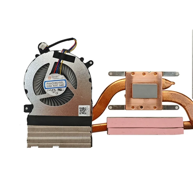 Alt view image 3 of 5 - CPU+GPU Cooling Fan Heatsink Fits MSI Katana GF66 12UCx, 12UDx (RTX3050)