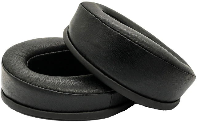 Alt view image 2 of 5 - Premium Sheepskin Leather Ear Pads Compatible with Audeze LCD-2 LCD-2 Classic LCD-3 LCD-4 LCD-4Z LCD-X LCD-XC LCD-MX4 (Black Sheepskin). Premium Sheepskin ^^ High-Density Foam ^^ Excellent Comfort