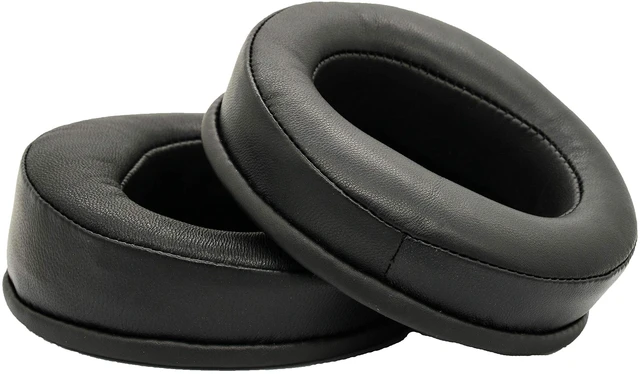 Main image of Premium Sheepskin Leather Ear Pads Compatible with Audeze LCD-2 LCD-2 Classic LCD-3 LCD-4 LCD-4Z LCD-X LCD-XC LCD-MX4 (Black Sheepskin). Premium Sheepskin ^^ High-Density Foam ^^ Excellent Comfort