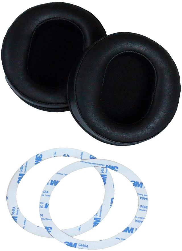 Alt view image 4 of 5 - Premium Sheepskin Leather Ear Pads Compatible with Audeze LCD-2 LCD-2 Classic LCD-3 LCD-4 LCD-4Z LCD-X LCD-XC LCD-MX4 (Black Sheepskin). Premium Sheepskin ^^ High-Density Foam ^^ Excellent Comfort