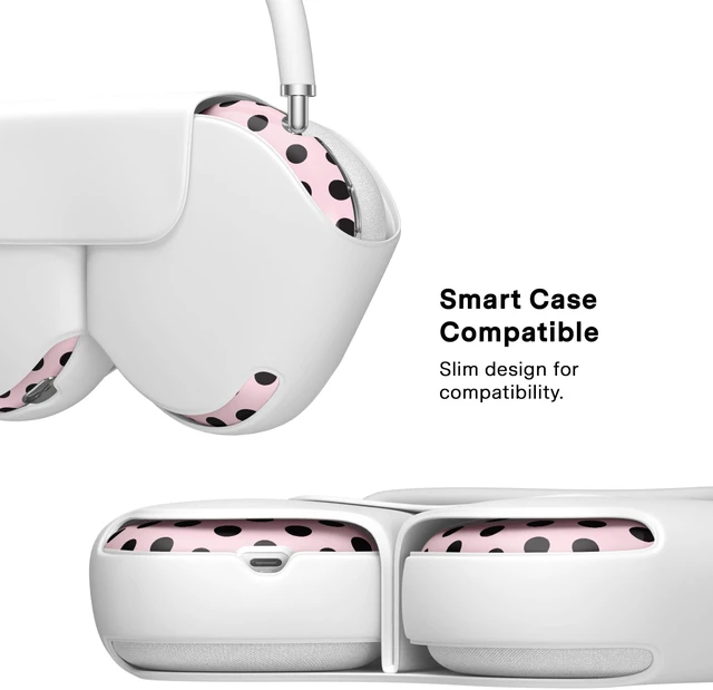 Alt view image 5 of 5 - VELVET CAVIAR Case Cover for AirPods Max 2 & 1 - Cute Protective Headphone Accesssories (Princess Pink Polka Dot)