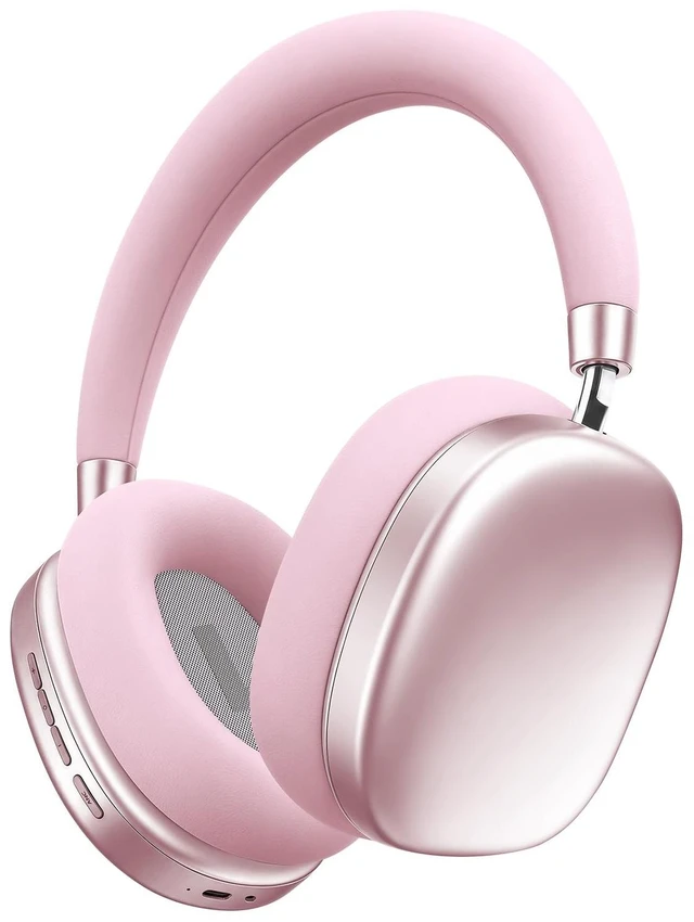 Main image of Wentronic YG01 Wireless Over-Ear Headphones, Active Noise Cancelling, Up to 58H Battery Life, Bluetooth 5.3, Great for Travel & Office, USB-C Lossless Audio, Microphone for iPhone Android - Pin