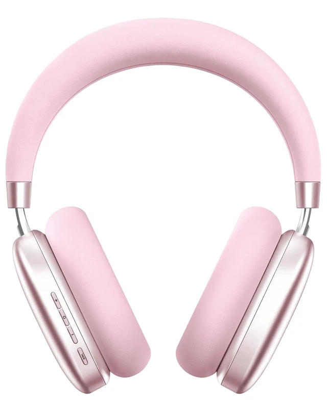 Alt view image 3 of 5 - Wentronic YG01 Wireless Over-Ear Headphones, Active Noise Cancelling, Up to 58H Battery Life, Bluetooth 5.3, Great for Travel & Office, USB-C Lossless Audio, Microphone for iPhone Android - Pin