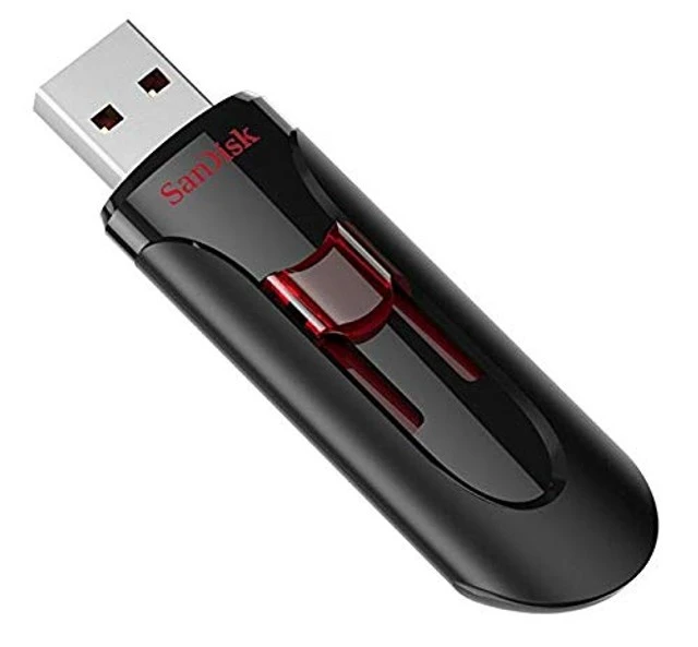 Alt view image 2 of 4 - SanDisk 128GB Glide Flash Drive Up to 100MB/s Read Speed - SDCZ600-128G-B35 - Bundle with (1) Everything But Stromboli Lanyard