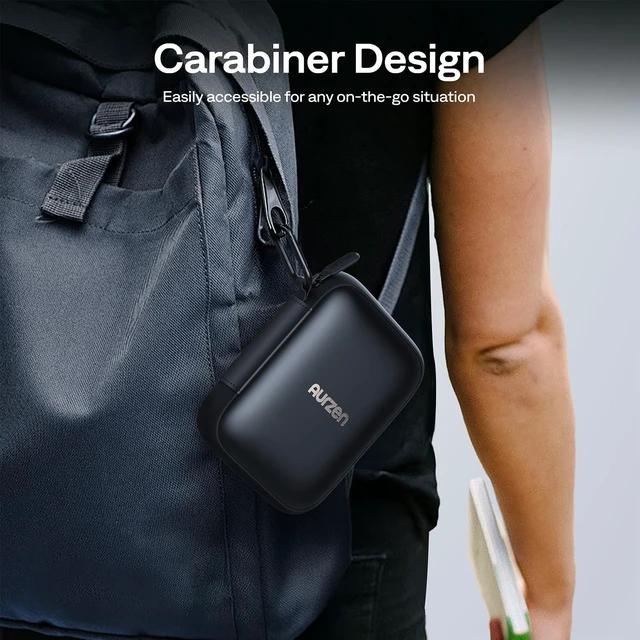 Alt view image 5 of 5 - Aurzen CasePlay Carrying Case for ZIP Ultra-Portable Mini Projector, Black