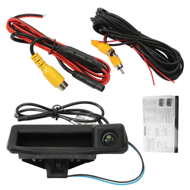 Alt view image 2 of 5 - HKSpazz 1080P AHD 170 Trunk Handle Camera for BMW E90 E92 E60 X5 X6 IP68