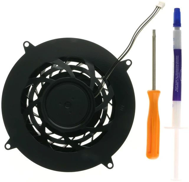 Main image of Replacement Internal Cooling Fan for PS5 Pro, 19 Blades Quiet Cooler Fan Compatible with Sony PlayStation 5 PRO PS5 Pro CFI-7000 CFI-7019 CFI-7021 CFI-7022 Series, DC12V 3-Pin PVB120M12H-P01-AE