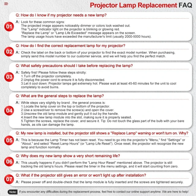 Alt view image 5 of 5 - CTLAMP Economy VLT-HC3800LP Replacement Projector Lamp Bulb with Housing Compatible with Mitsubishi HC3200 HC3200U HC3800 HC3800U HC3900 HC4000