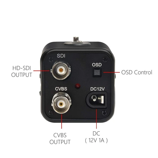 Alt view image 3 of 5 - MOKOSE HD-SDI CCTV Security Camera 1/2.8 High Sensitivity CMOS Sensor Inside 2MP 1080P HD Digital CCTV Security Camera