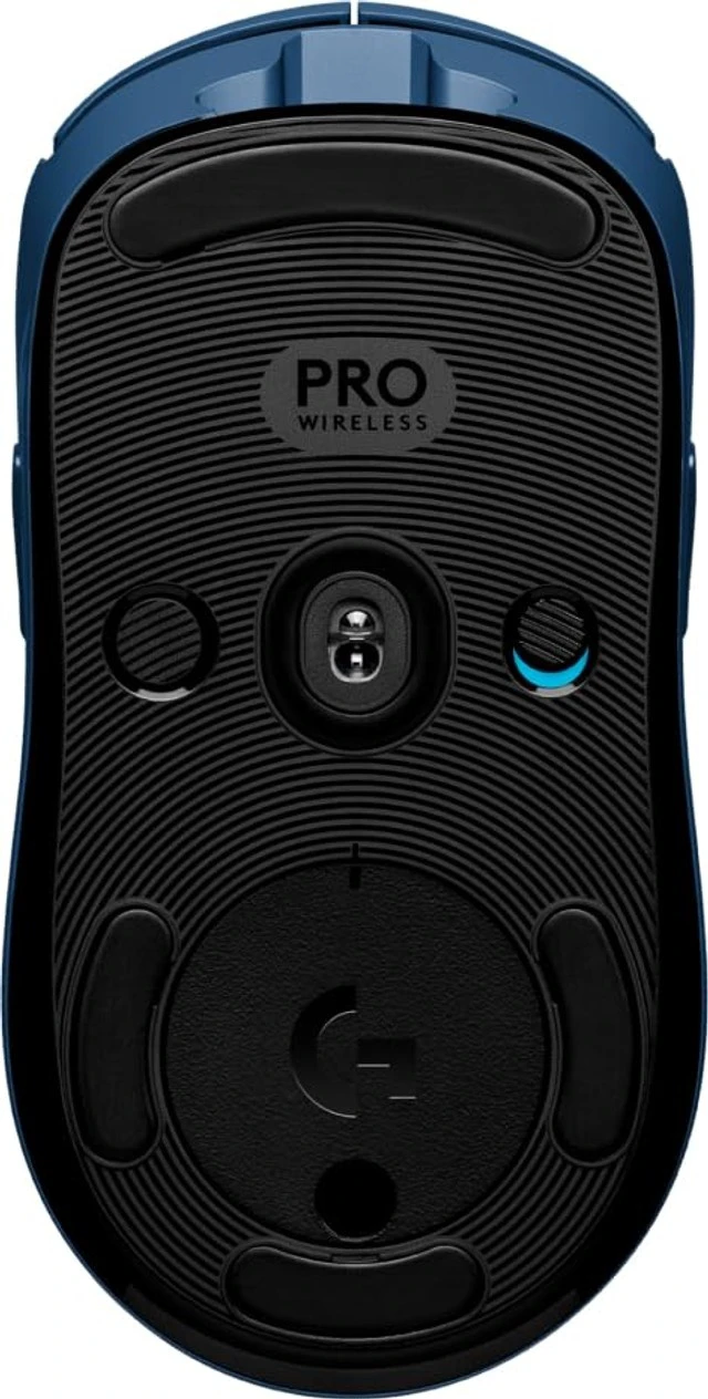 Alt view image 3 of 4 - Logitech G Pro Wireless Gaming Mouse - Lightspeed, Hero 25K Sensor, 25,600 dpi, RGB, 4-8 Customizable Buttons, Ambidextrous, Official League of Legends Edition - Blue (910-006451)