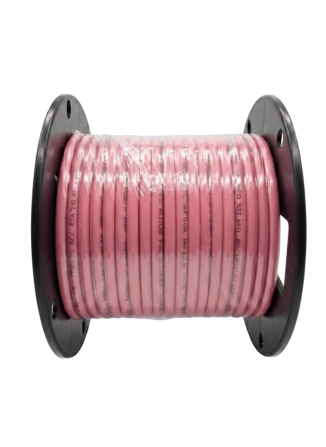 Main image of AiCat Cat5e Ethernet Cable 100ft Riser CMR - Insulated Solid Bare Copper Wire, PoE++(4PPoE) Cat5e Cable FastReel, 24 AWG, ETL & UL Listed - 350MHZ /Gigabit Speed, Unshielded UTP Network Cable - Pink
