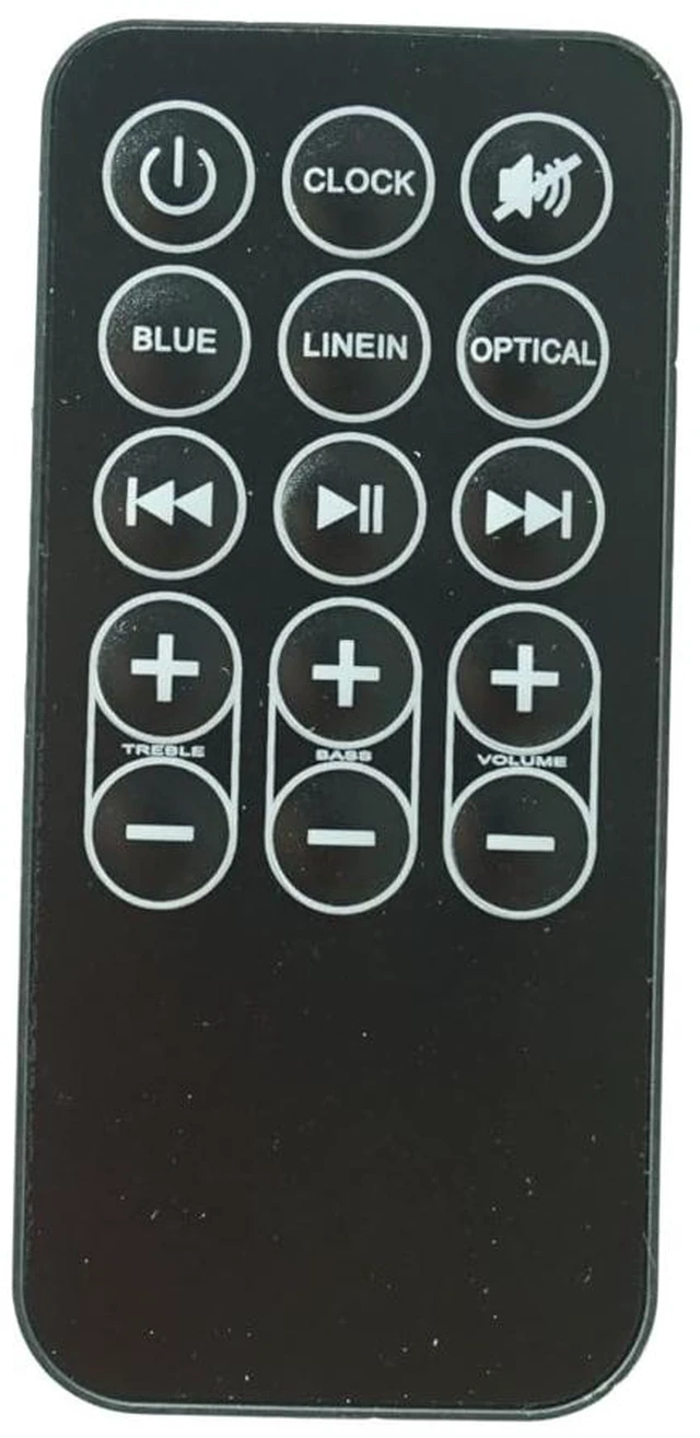 Main image of HCDZ Replacement Remote Control for TS-0843U-0200 Twin Star TS1213 TS-1213-0308 TS-1206 Y14-PID01-RC Y15-1213-RC Y15-RC-1213 Electric Fireplace TV Stand 2.1 Sound System