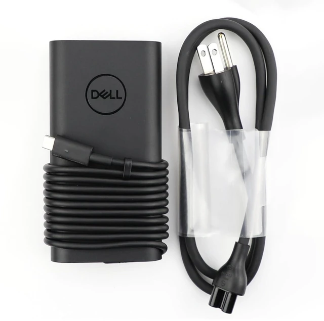 Main image of 90W USB C Type C Laptop Charger fit for Dell XPS 13 Precision 3540 Latitude 5520 5400 3400 3500 5410 5430 7300 5550 5300 2in1,7400 2in1,7390 2in1,7200 2in1,0TDK33 AC Adapter Power Cord