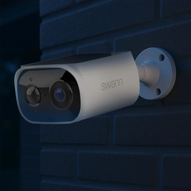 Alt view image 4 of 5 - Swann EVO Solar 2K Wireless Security Camera w 16GB Card - 2 Pack