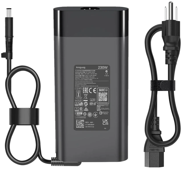 Main image of amguog 230W AC Charger Compatible with HP ZBook EliteBook