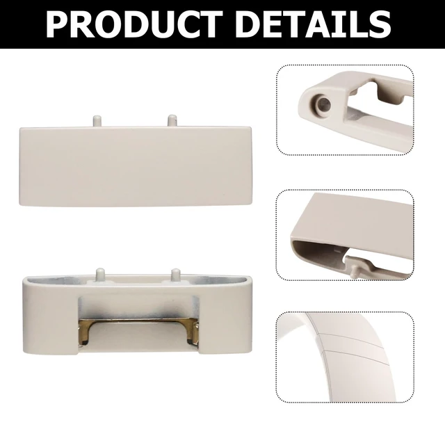 Alt view image 4 of 5 - umvowuxa 2 Sets Studio Pro Headband Replacement Parts & Replacement Hinge Compatible with Beats Studio Pro and Studio 3 Headphones, Studio Pro Replacement Headband Metal Repair Parts (Sandstone)