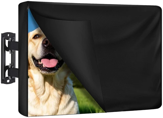 Main image of REDRICH 600D Heavy Duty Outdoor TV Cover or 49-50 inch TV, Upgraded Waterproof and Dustproof TV Screen Protectors with Zipper for Outside