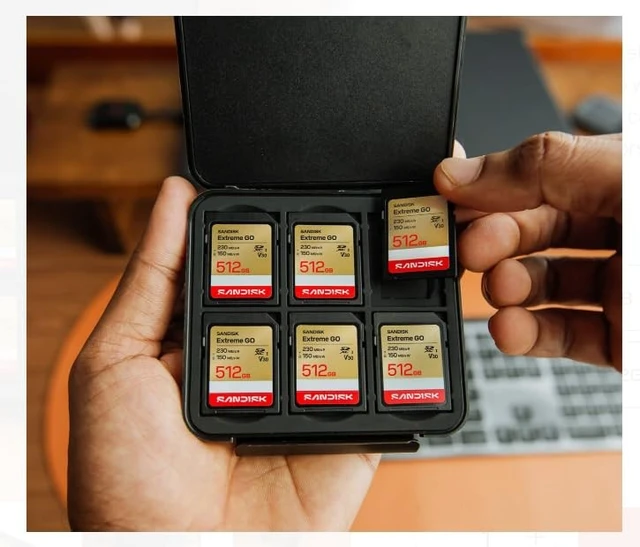 Alt view image 2 of 2 - SanDisk 128 GB Class 10/UHS-I (U3) V30 SDXC