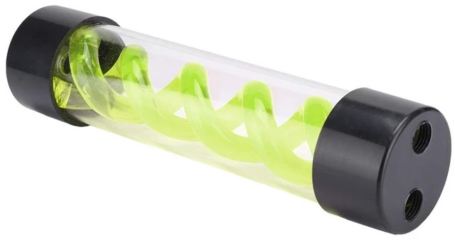 Main image of Water Cooling, 200mm Acrylic Transparent DIY Computer Water Cooling with G1/4 Thread, for PC Desktop Computer Cooler Accessory (Green)