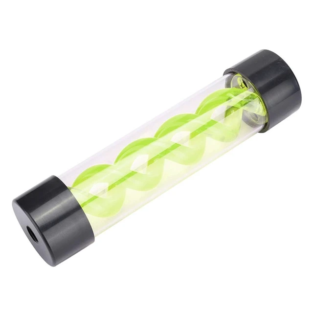 Alt view image 3 of 4 - Water Cooling, 200mm Acrylic Transparent DIY Computer Water Cooling with G1/4 Thread, for PC Desktop Computer Cooler Accessory (Green)