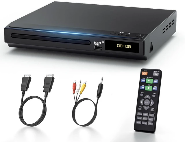 Main image of Desobry Region-Free DVD Player for TV with HDMI 1080p Upscaling