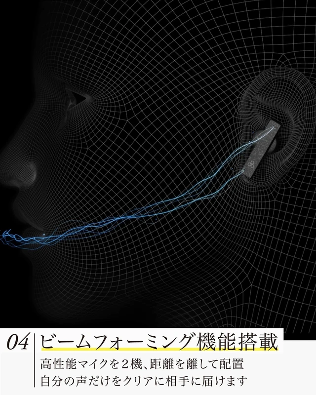 Alt view image 5 of 5 - Final ZE8000 Flagship TWS Empowered by 8K Sound/Bluetooth 5.2 / IPX4 Water Resistance/aptX Adaptive Supported/Snapdragon Sound Supported/Suitable for Music & Sport (Black)