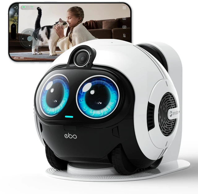 Main image of Enabot EBO Max AI Robot Camera: GPT-5 & AI-Agent Powered Family Companion
