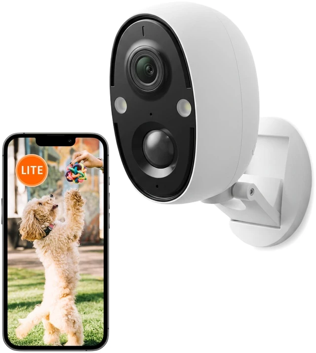 Main image of SensForge 2.5K Indoor Outdoor Battery Camera Lite, Dual-Band WiFi, Smart AI Human & Pet Detection, microSD Card Compatible, Spotlight Color Night Vision, Magnetic Mount, Optional AI + Storage Upgrade
