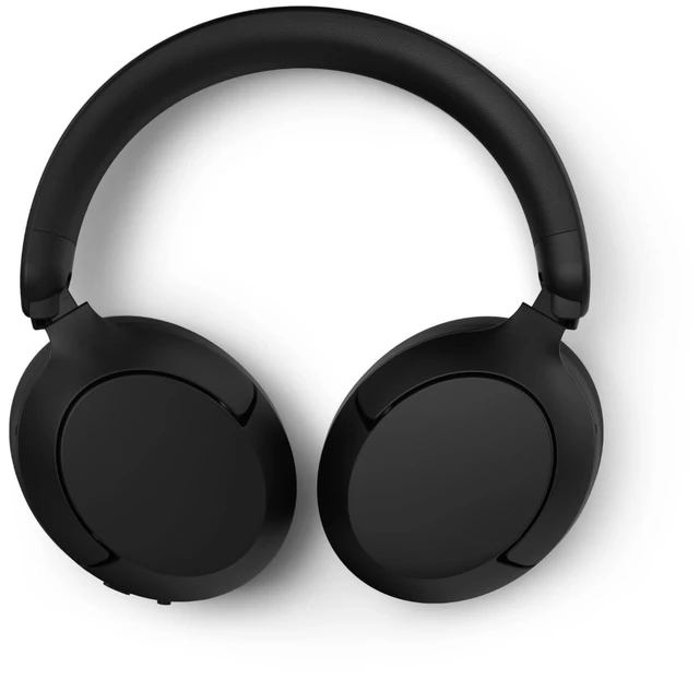 Alt view image 5 of 5 - Philips TAH6000 Wireless Over-Ear Bluetooth Headphones with Adaptive ANC, 80H Playtime (50H ANC), Dynamic Bass - Black