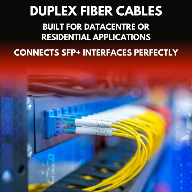 Alt view image 5 of 5 - Fibershack - 3ft / 1M LC to ST Fiber Patch Cable - 5 Pack - Duplex - ST to LC Single Mode Fiber Cable - LSZH SM OS2 Optical Patch Cord - Built for Professionals