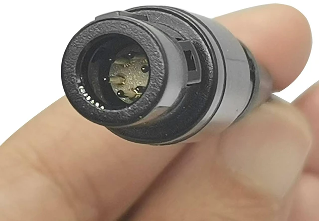 Alt view image 3 of 4 - HELETUL Lemo 6 Pin Male to U174 Female, Aviation Headset Switch Adapter for Bose A20 A30 to Helicopter