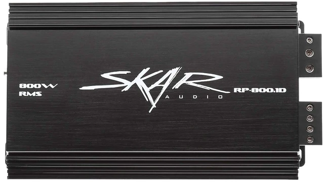 Main image of Skar Audio RP-800.1D Monoblock Class D MOSFET Amplifier with Remote Subwoofer Level Control, 800W