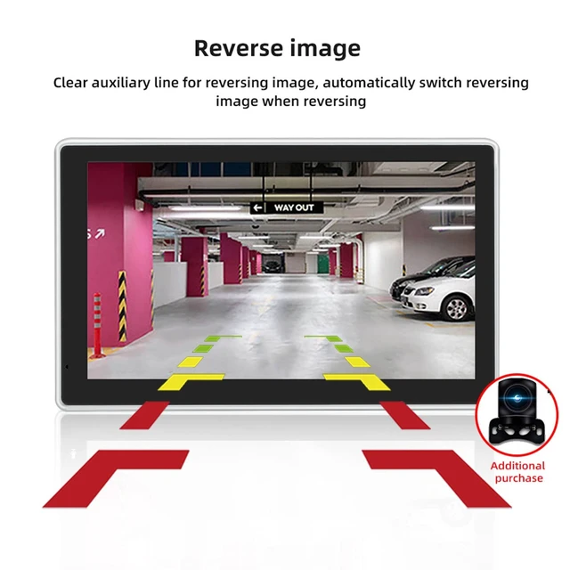 Alt view image 2 of 5 - Dual Channel Dash Cam Front and Rear with 7 Inch Large Screen, 4K Dash Camera for Cars, AUX Output Parking Monitor G Sensor