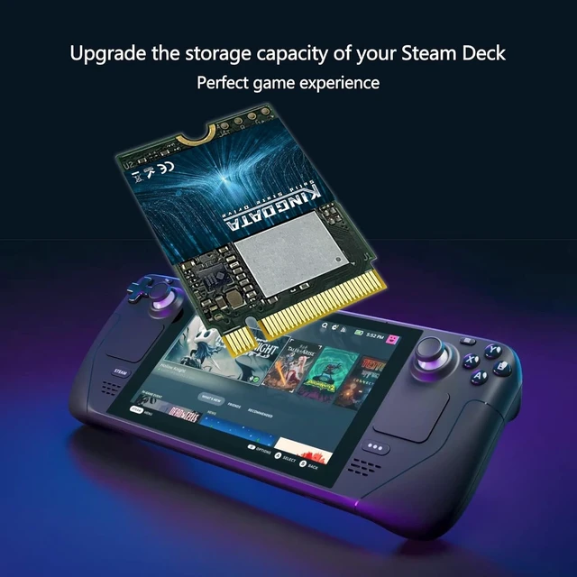 Alt view image 2 of 5 - KINGDATA 2TB M.2 2230 NVMe PCIe SSD Gen 4.0X4 - Internal Solid State Drive Compatible with PS5, Steam Deck, Microsoft Surface, Ultrabook, Laptop, and Desktop (2TB, M.2 2230 NVMe 4.0)