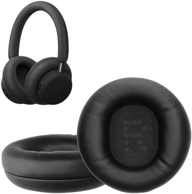 Main image of kwmobile Ear Pads Compatible with CMF Headphone Pro Earpads - 2X Replacement for Headphones - Black